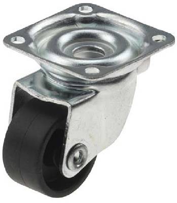 Produktbild LÄNKHJUL SVART 30MM