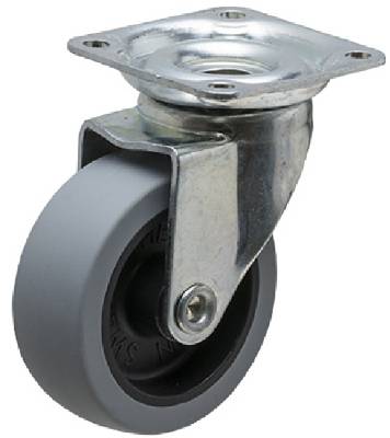 Produktbild LÄNKHJUL GUMMI GRÅ 50MM