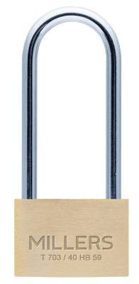 Product image HÄNGLÅS MÄSSING T 703/40HB63