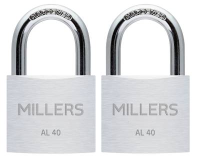 Product image HÄNGLÅS ALU 40 2P