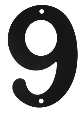 Produktbild HUSSIFFRA 9 SVART